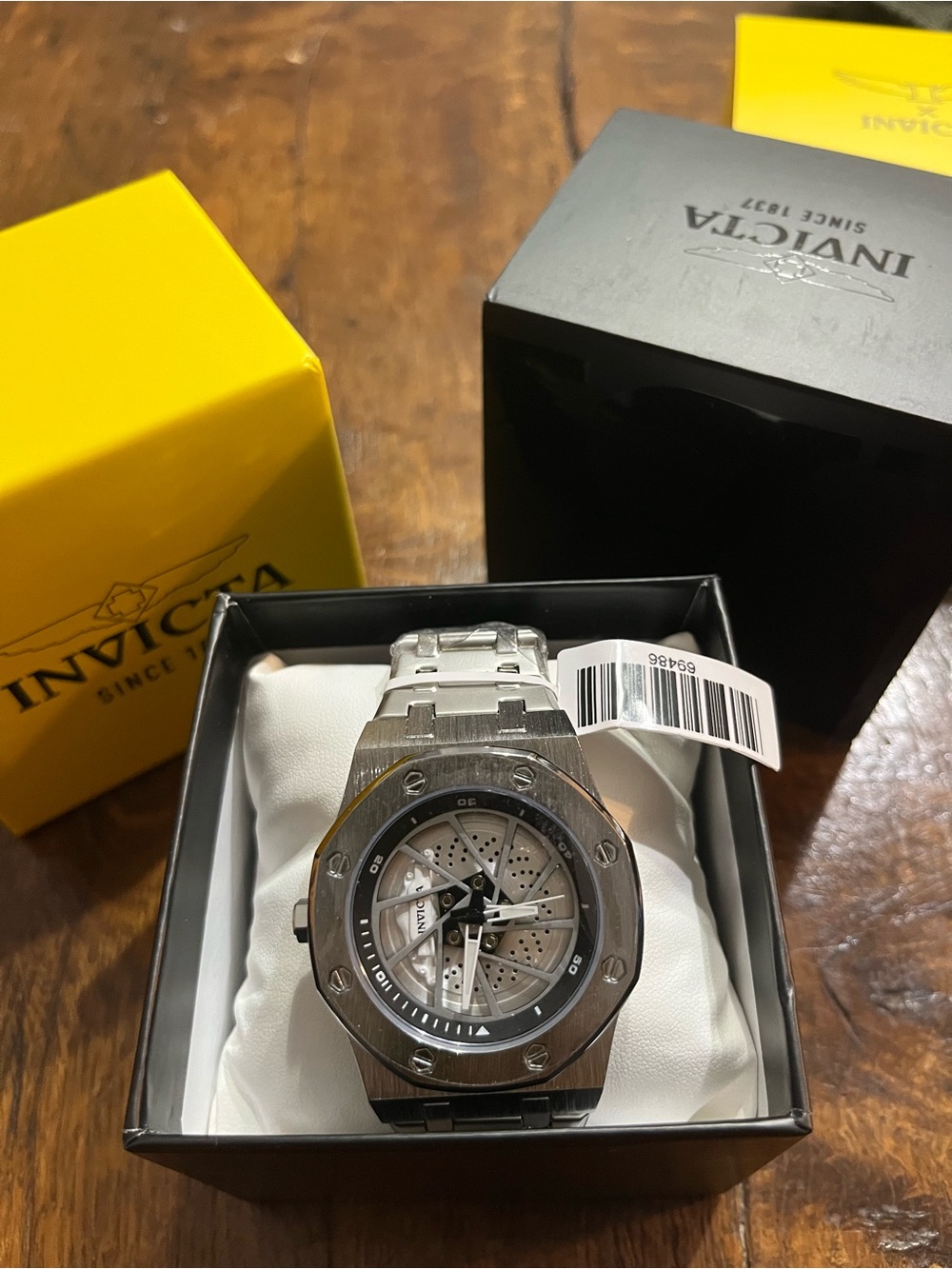 Invicta Speedway Rim Men's Watch - 42mm. Steel (69486)